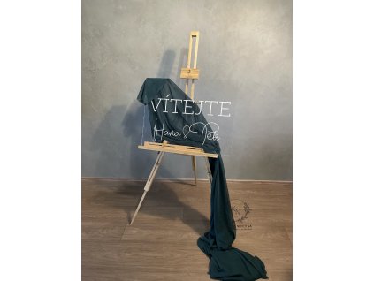 Plexi cedule (Vítejte Jméno&Jméno)