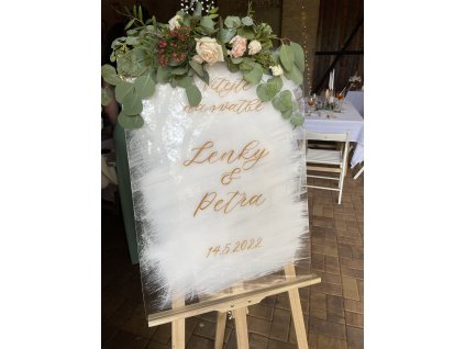 Plexi cedule na míru (text dle vlastního výběru)