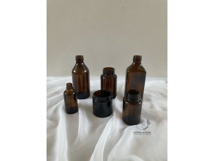 Váza drobná - hnědá