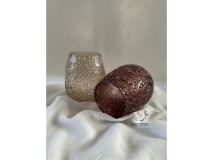 Svícen odstín růžové