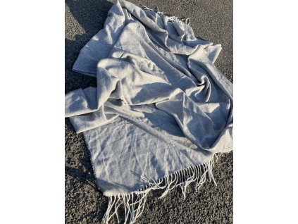 Deka šedá (120cmx155cm)