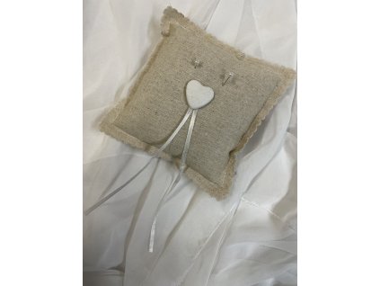 Polštářek na prstýnky