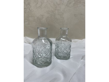 Váza drobná - čirá