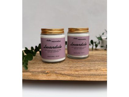 Levandule - sójová svíčka 150ml