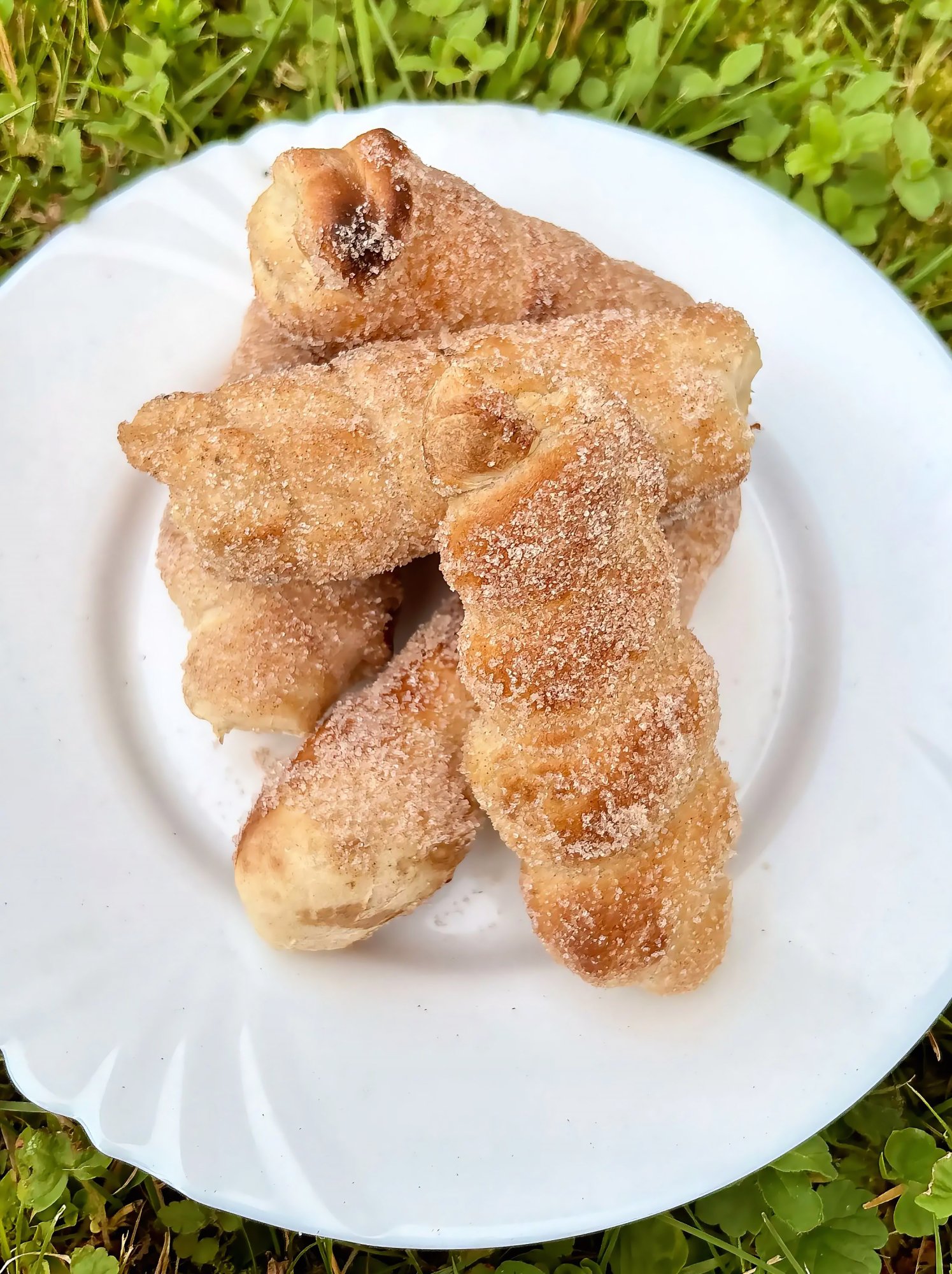 Trdelník na ohni
