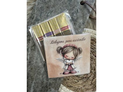 ČOKOLÁDKY MERCI 4 ks