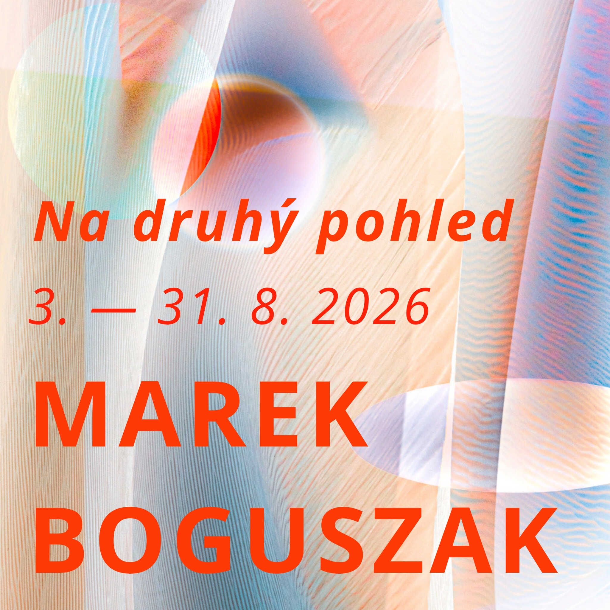 Marek Boguszak v Galerii Slávky Krátké