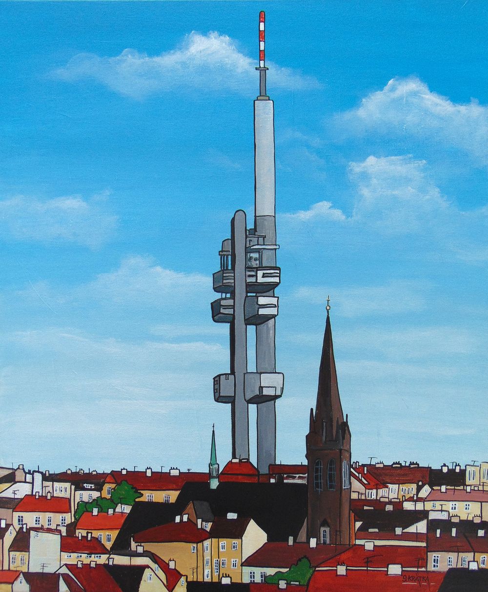 Žižkovská věž v Praze