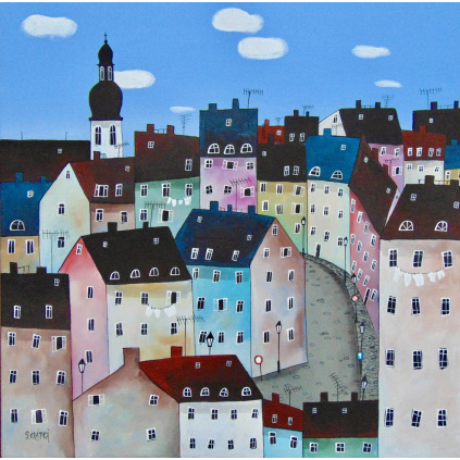 Ulička pod kostelem