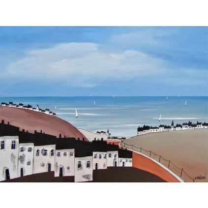 Plachetnice u pobřeží