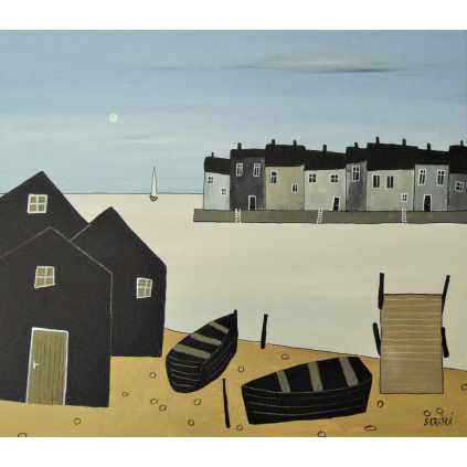 Tajemné pobřeží, 45x40 cm (577) 2