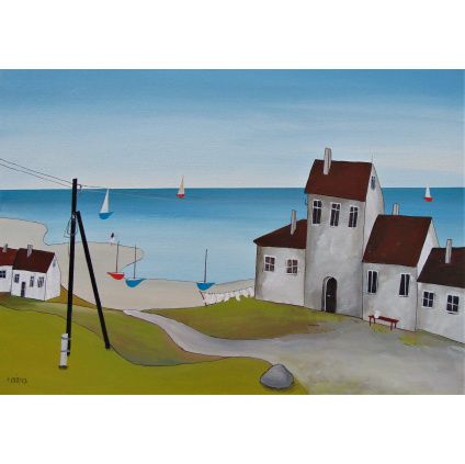 Domov u moře, 70x50 cm (495)