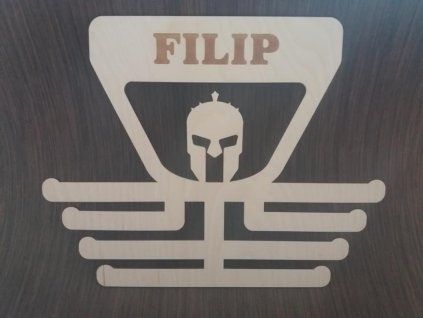 věšák na medaile spartan race