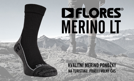 Ponožky FLORES Merino LT