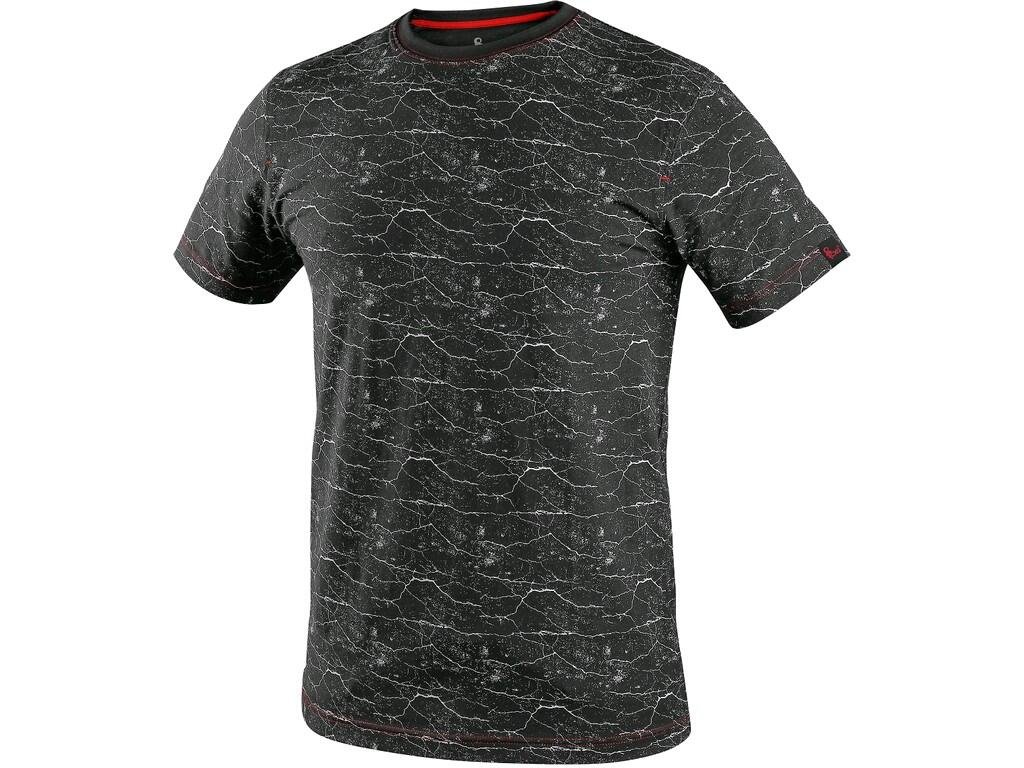 Pánské tričko CXS Marmoro - černá