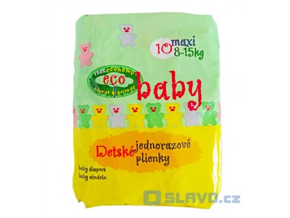 ECO BABY Maxi 8-15 kg 10 ks