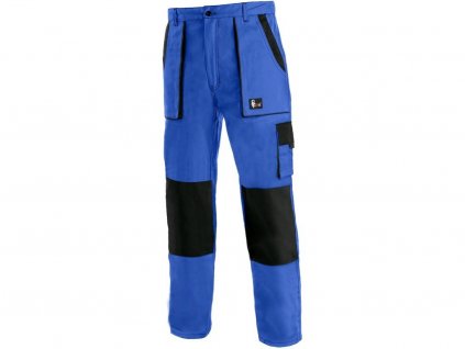 Pracovní kalhoty CXS Luxy Josef - modrá/černá - prodloužené