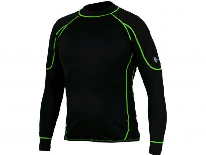 Pánské funkční tričko CXS Reward - černá/zelená