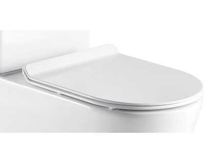 WC sedátko ROBUSTO SLIM soft-close, oválné