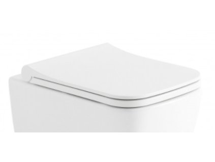 WC sedátko NOVA SLIM soft-close, hranaté