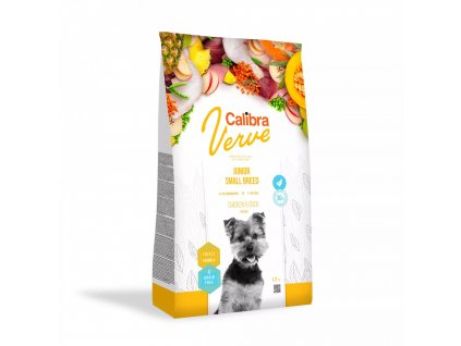 Calibra Dog Verve GF Junior Small Chicken&Duck 1,2kg