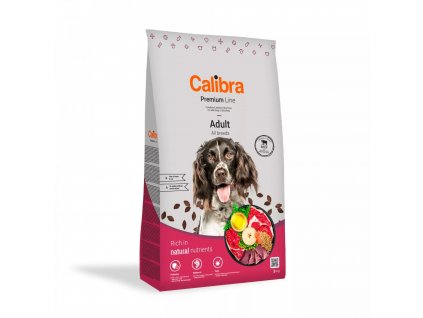 Granule CALIBRA Dog Premium Line Adult Beef 3 kg