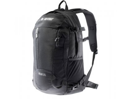 Batoh HI-TEC Felix 25 l - black/micro chip