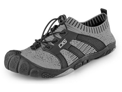 Unisex barefoot obuv CXS Purestep - šedá/černá