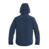 Pánská softshellová bunda CXS Durham - modrá/černá