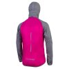 Dámská lehká bunda KLIMATEX Jorah - šedá/fuchsiová