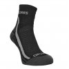 Funkční ponožky FLORES Active - černá/šedá