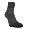 Funkční ponožky FLORES Walk - černá/šedá