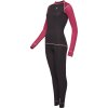 Dámský funkční set KLIMATEX Darla - černá/vínová