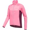 Dámská cyklistická bunda KLIMATEX Diana - růžová/vínová