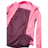 Dámská cyklistická bunda KLIMATEX Diana - růžová/vínová