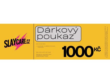 Yellow Minimalist Gift Voucher Ticket (2)