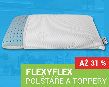 Toppery a polštáře FLEXYFLEX