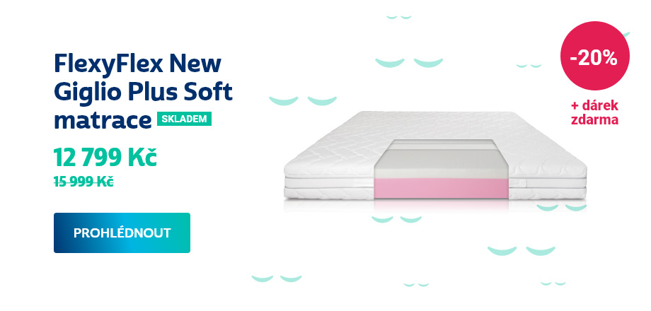 Flexyflex New Giglio Plus soft matrace v akci