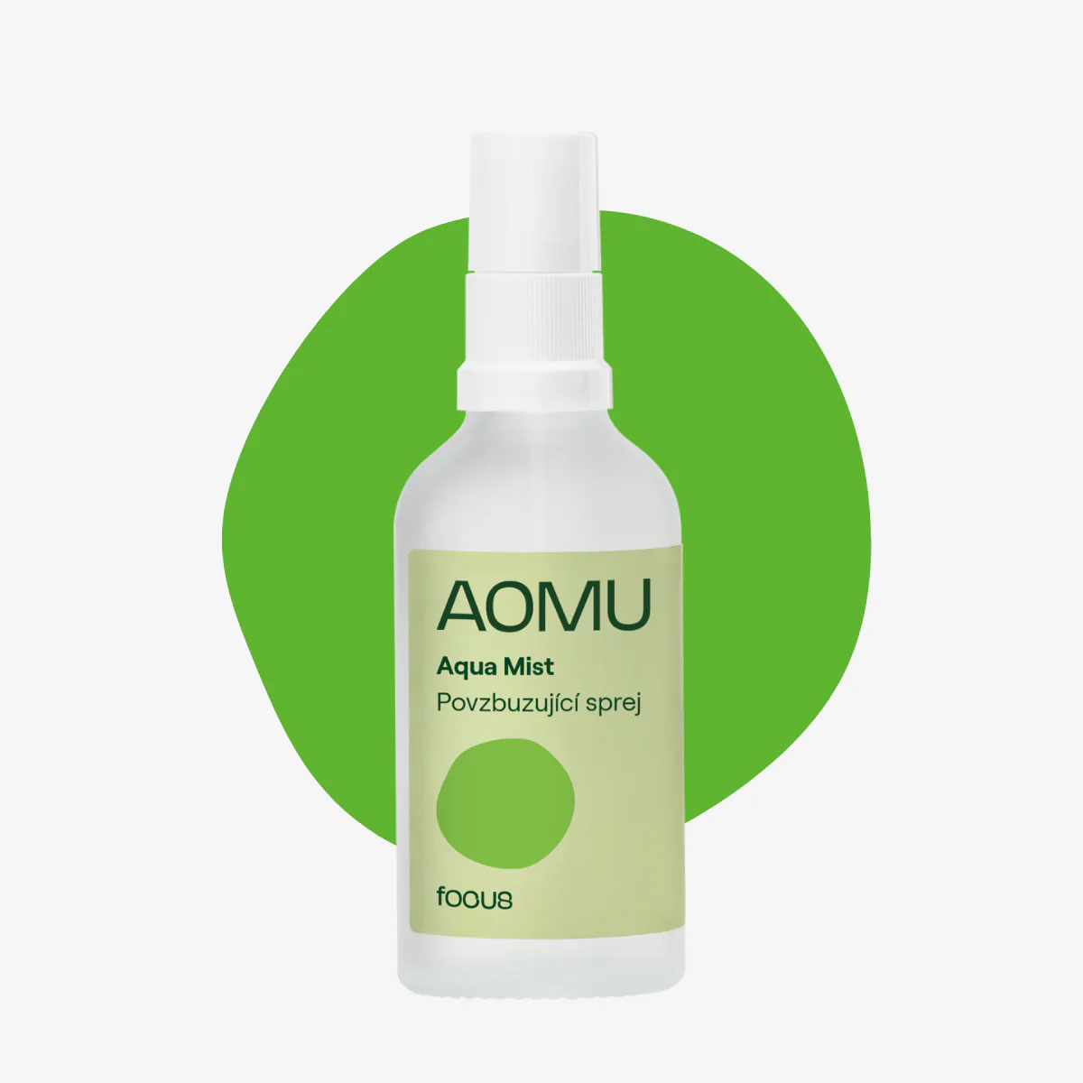 AOMU Focus Aqua Mist povzbuzující aromatický sprej