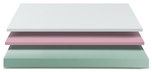 Řez jádrem matrace CheNotte Format Deluxe