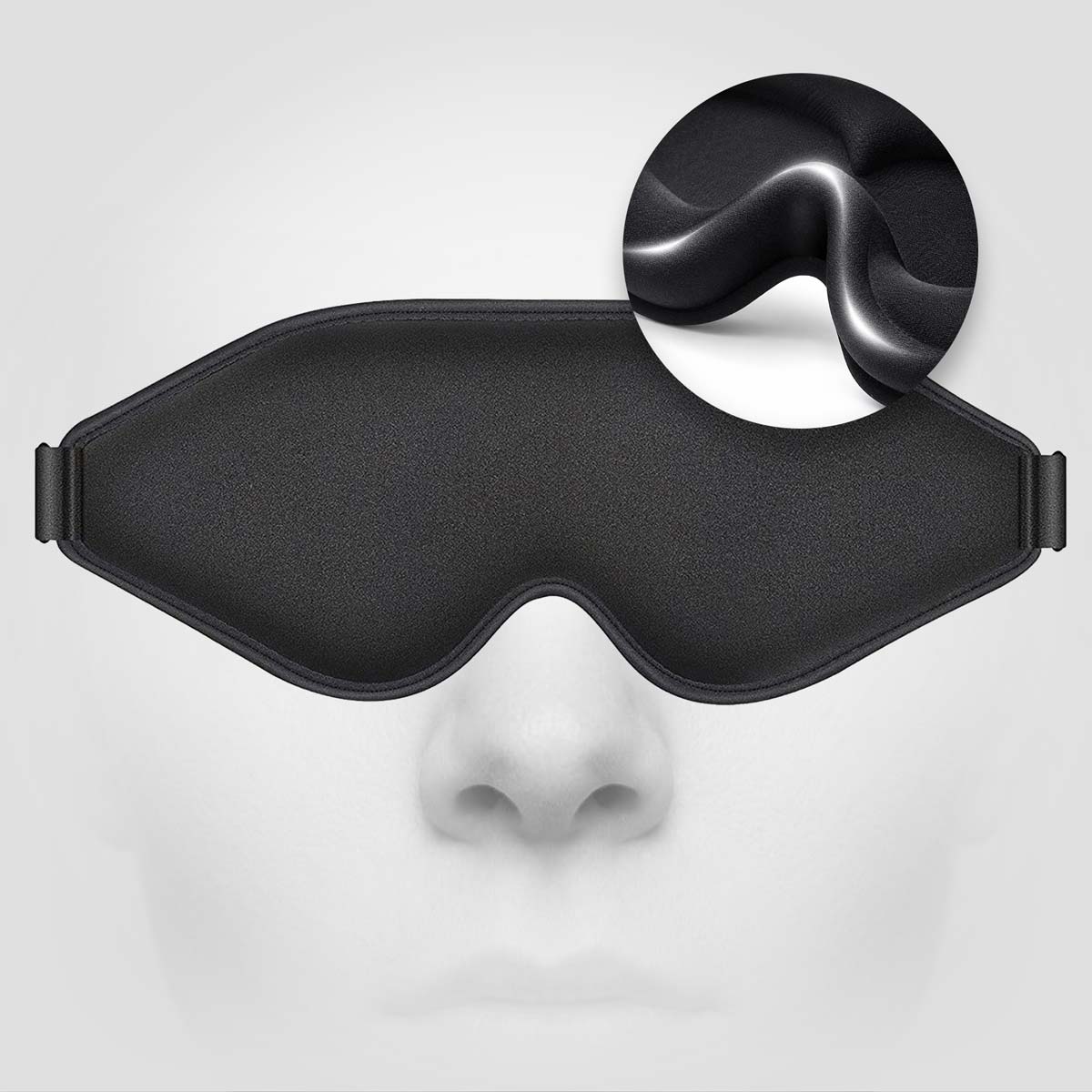 Detail tvarované vnitřní strany masky Waya 3D Premium