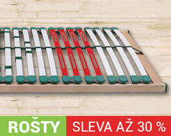 Rošty Sleep Centrum sleva až 30 %