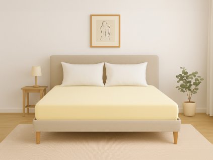 slee jersey prosteradlo banan