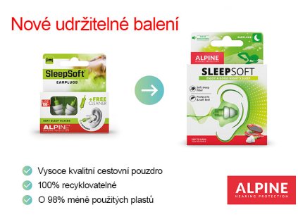 Alpine SleepSoft špunty do uší