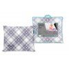 Pillow Fargrik CZ Heart in Plaid zestaw