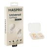 HASPRO Universal spunty do usi bezova 2