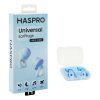 HASPRO Universal spunty do usi modra 1