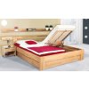 Postel Iva výklop, moření č. 13, 100 x 200 cm - výprodej (Moření č.13 wenge - jádr. buk cink, Rozměr 100 x 200 cm)