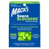 Macks snore blockers Ear Plugs 12 pair