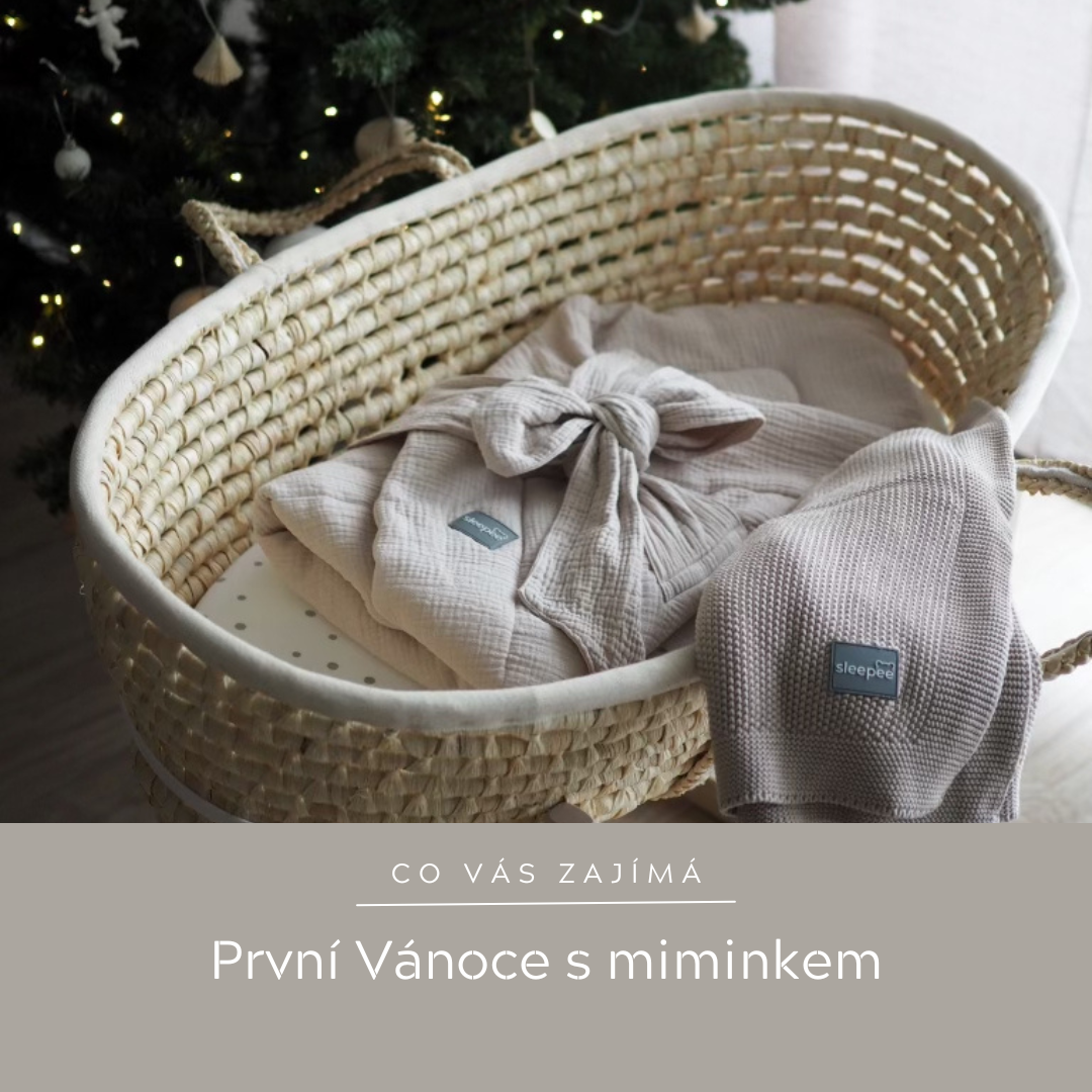 První kouzelné Vánoce s miminkem